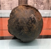 Antique cannon ball (found in the ocean)