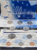 1999 uncirculated Coin Set