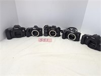 Lot of 35 mm Cameras