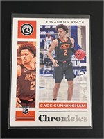 Cade Cunningham Chronicles Rookie Card