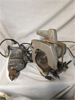 B&D Circular Saw & Dormeyer Drill, Working