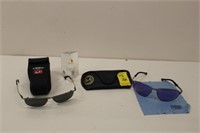 2 Pairs of Ray Ban Sunglasses; RB 3385 Olympian