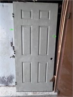 36"x80" Metal Exterior Door