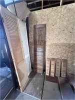Lot of Various Shutters, (3) 15"x80" (11) 6"x28"