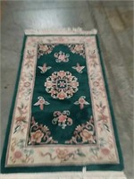 Floral Chinese rug