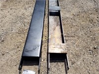 Pallet Fork Extensions - 2" x 6'