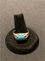 Sterling Silver Turquoise Ring