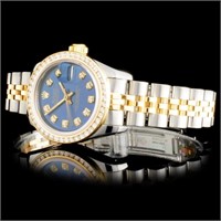 Ladies Diamond Rolex Watch: DateJust