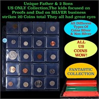 Unique Father & 2 Sons US ONLY Collection,The kids