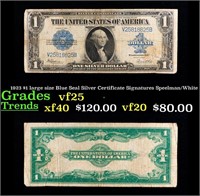 1923 $1 large size Blue Seal Silver Certificate Gr