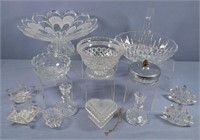 12pc. Glass & Crystal incl. Gorham