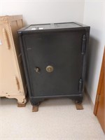 Medium size black safe