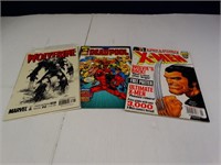 (3) Vintage, X-Men Themed Comics Bundle