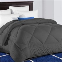 All Season King Size Comforter Grey,Thick