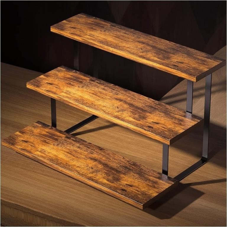 Display Stand,Wooden Display Stand,3 Tier D