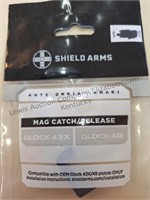 Shield Arms, magazine catch for GLOCK 43x and 48