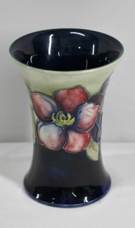 Moorcroft Small Clematis Vase 158/6 Shape