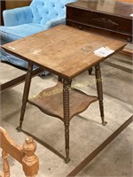 Victorian oak table