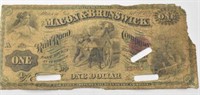 Georgia One Dollar Bill