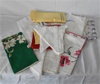 Miscellaneous Lot of Handkerchiefs and Buttons