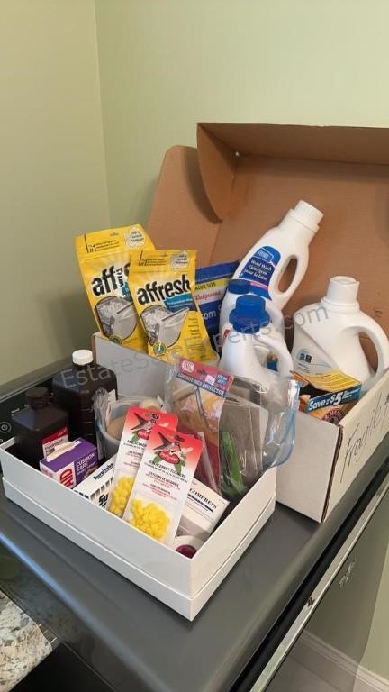 Cleaning Supplies, Medical Supplies