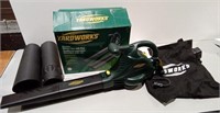 Yardworks Electric Blower/Vac With Bag Appears