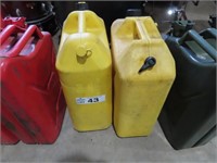 2 Diesel Plastic Jerry Cans