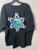 Y2K LA County Sheriff Helicopter Maint Shirt