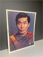 Star Trek collectable signed autograph