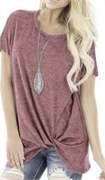 Women's Twist Knot Tunic Top