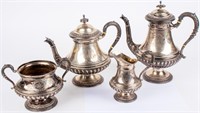 Antique Silver Coffee Tea Service