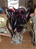 Vintage Royal Gallery Art Glass Vase