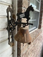 Cast iron horse bell
