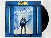 Autograph COA ACDC Vinyl