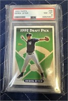 1993 TOPPS DEREK JETER ROOKIE NM MT 8 PSA