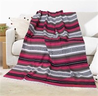 New Eccbox 72 X 51 Inch Mexican Throw Blanket