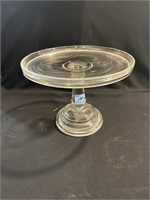 PATTERN GLASS CAKE STAND