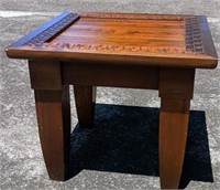 Box Furniture Co. Solid wood table 24"x 20"x 24"