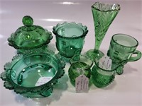 Green Town Indiana glass, Milk Glass, & More!