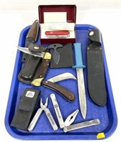 Lot Of Knives Pocket Tools Jack Knife & Jackets