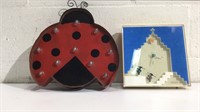 Lady Bug Light & Action Clock T11D