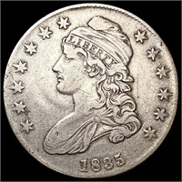 1835 Capped Bust Half Dollar LIGHTLY CIRCULATED