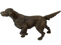 Solid  Brass Irish Setter Pointer Doorstop