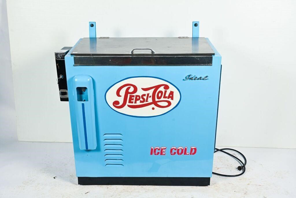 IDEAL COIN-OP PEPSI COOLER - RESTORED