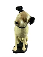 A RCA Style Plaster Dog Statue 14"H