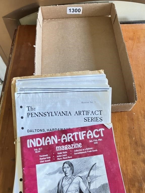 Indian Artifacts Magazine PA Artifacts articles