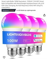 Smart Light Bulbs 100W Equivalent