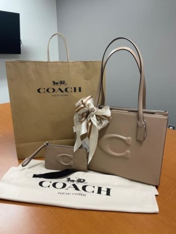 Coach Purse and Wallet.