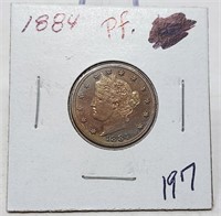 1884 Nickel Proof