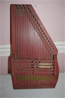 Autoharp, Painted Red